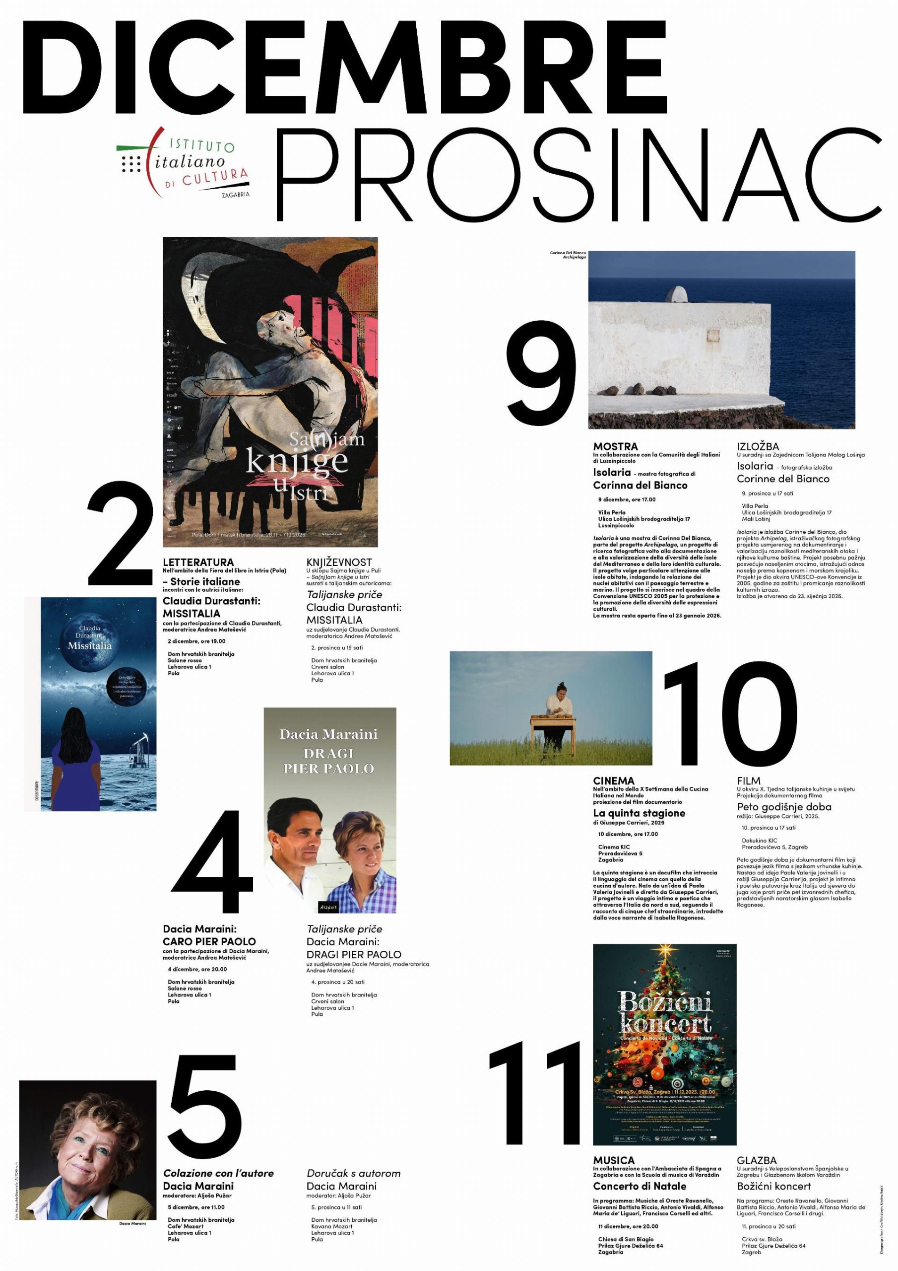 plakat eventi DICEMBRE