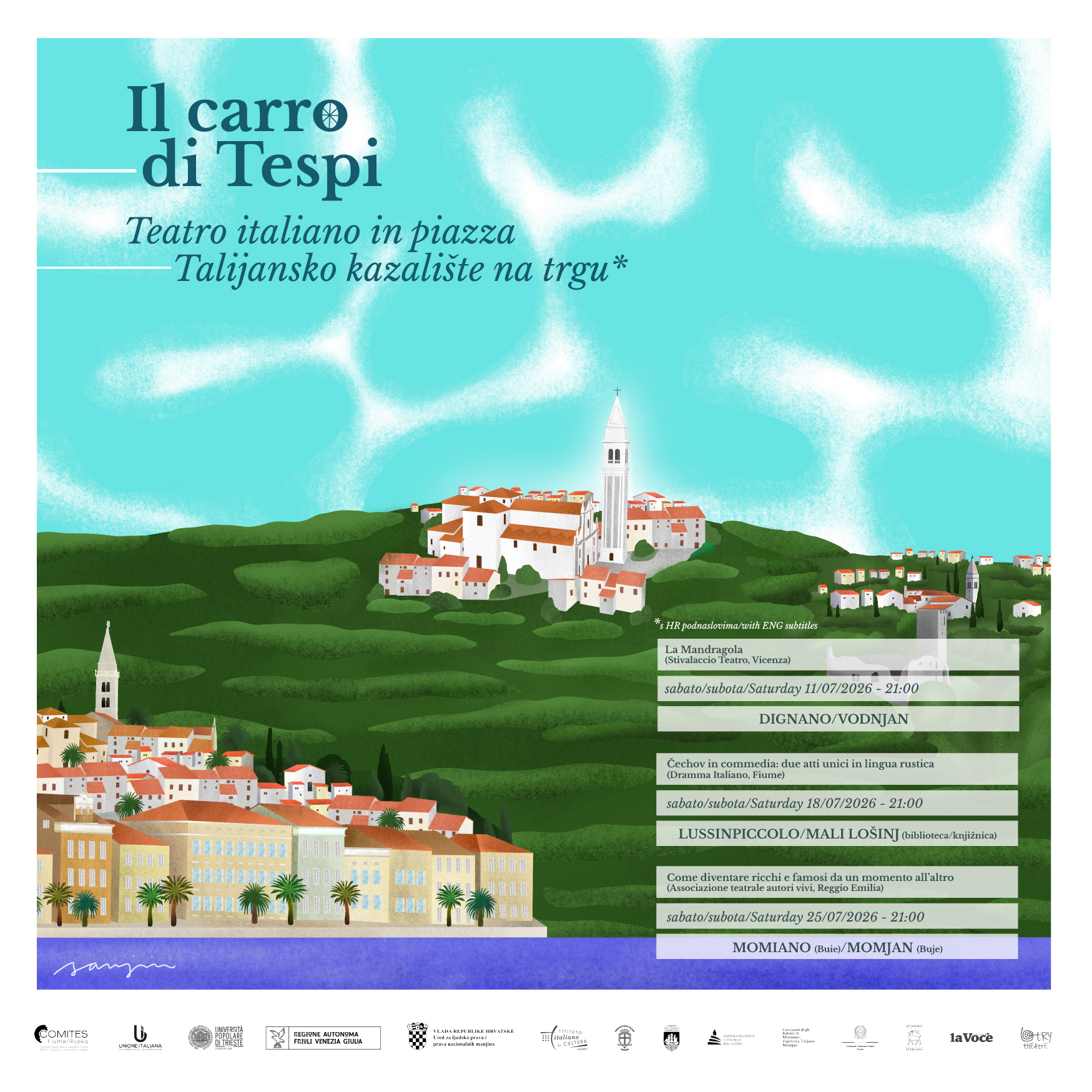 0 – Il carro di Tespi – 2026 – Post quadrato