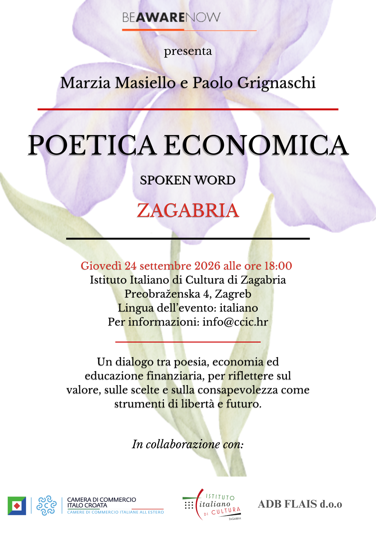 LOCANDINA – POETICA ECONOMICA